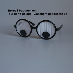 Moving Eyeball Glasses