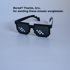Large Mosaic Sunglasses