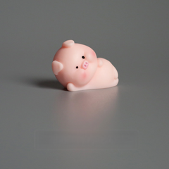 Resin Side-Lying Pig