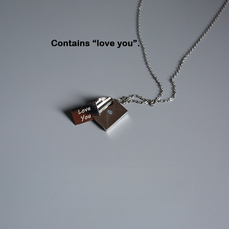 Envelope Necklace