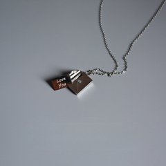 Envelope Necklace