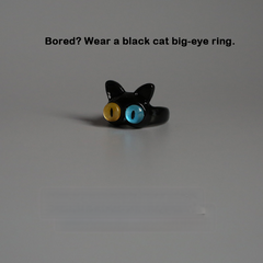 Black Cat-Eye Ring